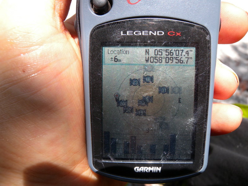 GPS Reading at the Point of Return