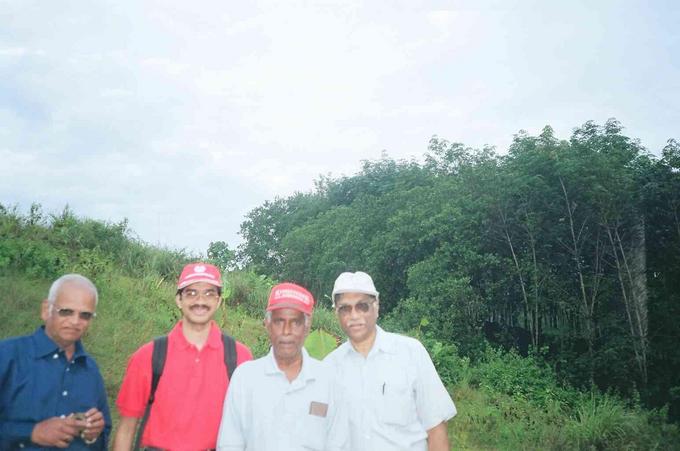Nagaraj, Lakshman, Nath and Jagan at 09N77E