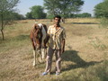 #6: Veejay, after asking me to ride his horse, but before asking me to have some lunch with him.