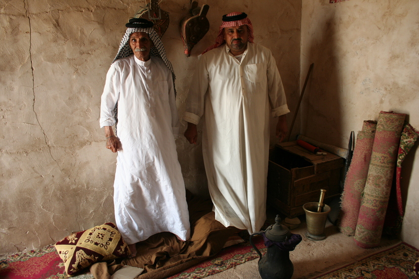 al-Ruhayma villagers Hasan & Laurence