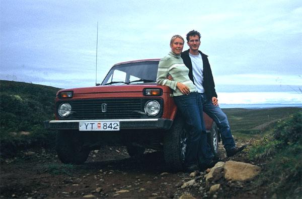 Dorit & Eckehard with their vehicle