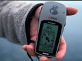 #2: The GPS at the closest point to the confluence at the shore