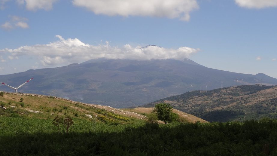 View to mount Etna