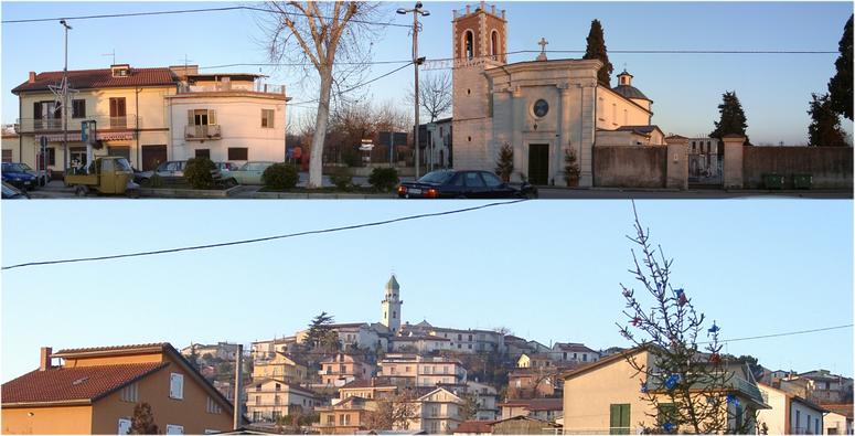 Sant'Angelo all'Esca – lower & upper part of town