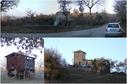 #7: View to Gesualdo & abandoned buildings