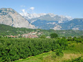 #9: Exiting the forest: Looking towards Cavedine and the Brenta