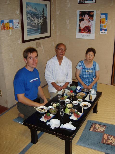 Mr and Mrs Suzuki and the dinner the night before