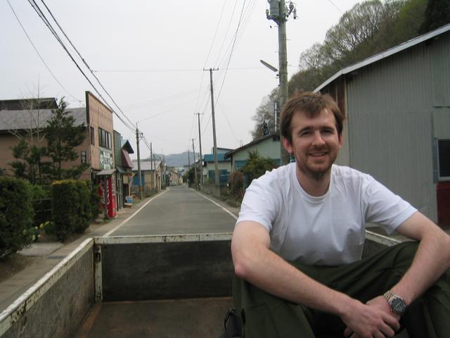 Hitching a ride to Shiranai.  Alex in this one.