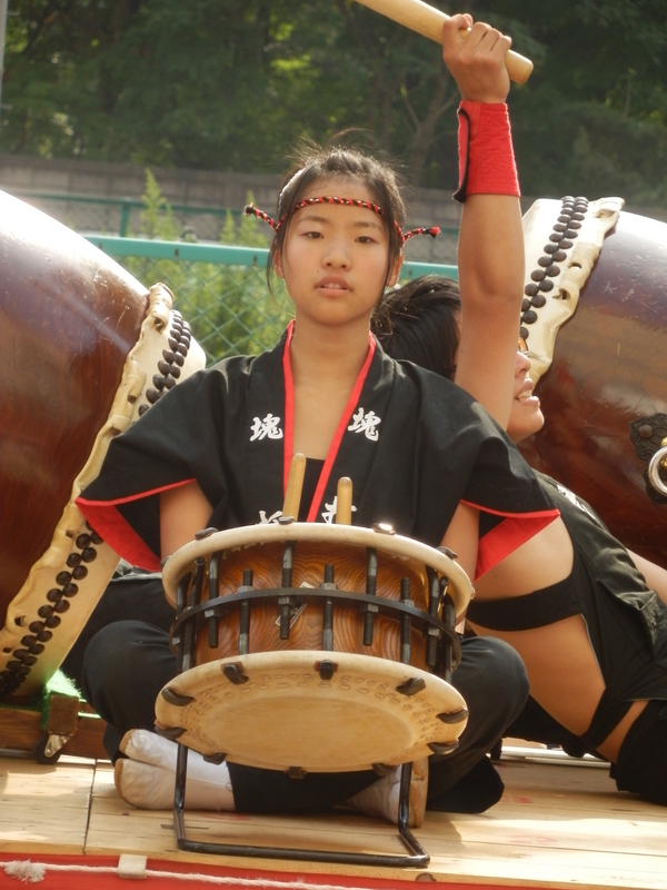 Drummer in Tomokomai City