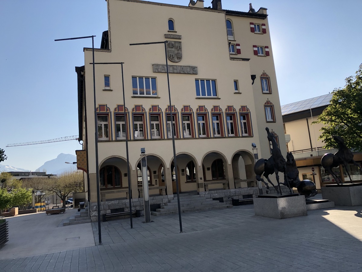 The Nerby City Hall of Vaduz