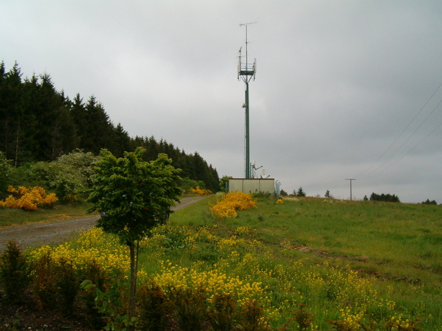 Cell phone tower to the Northeast