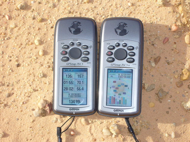 Point with double Garmin