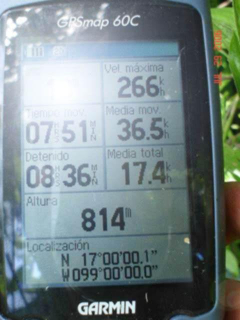 Foto del GPS  GPS picture