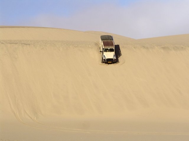 Steep dune