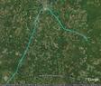 #10: Route close to the Confluence on GoogleEarth