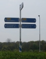 #9: Traffic Sign at the Roundabout