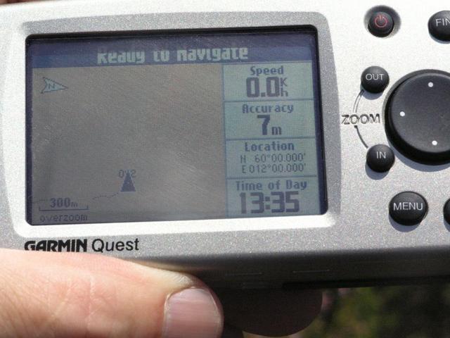 Quest GPS with fewer satellites