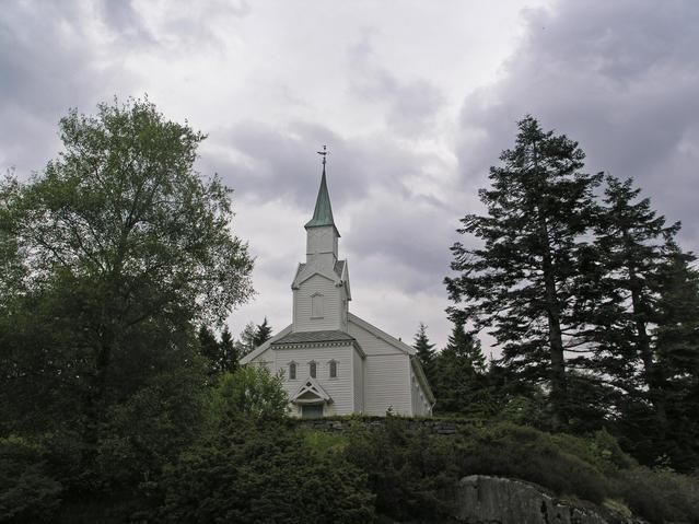 Gulen church, on the site where Christianity in Norway started.