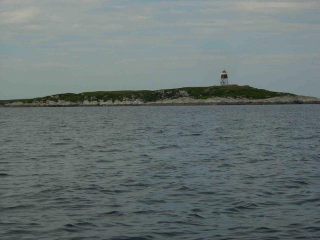 Last Island with Lighttower / Letzte Insel mit Leuchtturm