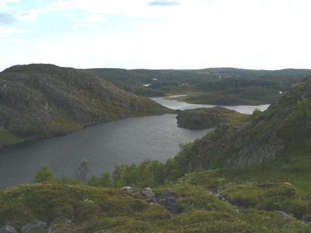 lake 210m, Lattajavri and CP-lake