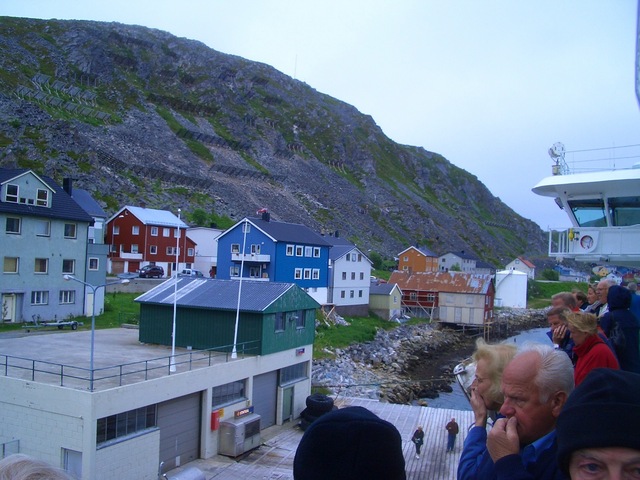 Calling on Kjøllefjord harbour