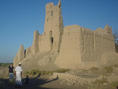 #7: The old Omani castle. It is built of mud only.