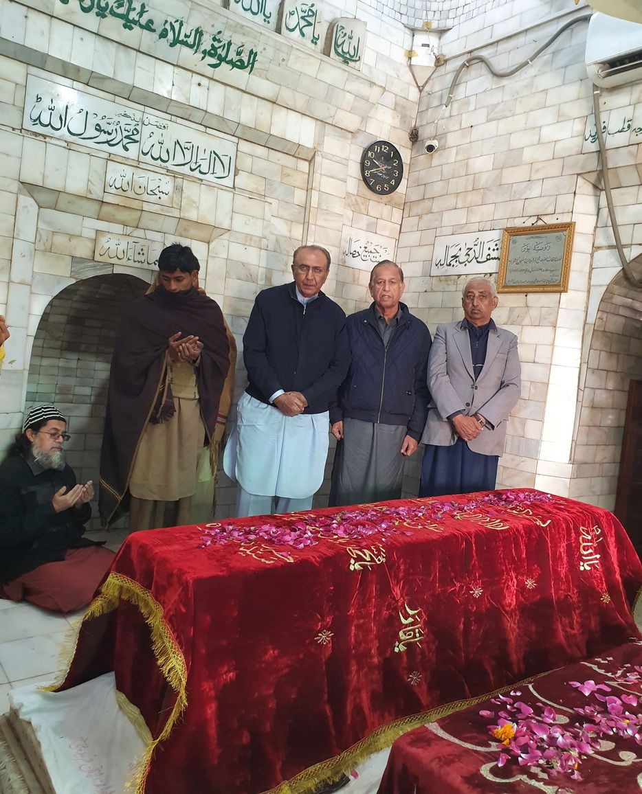Me and my friends at mazar of Hazrat Fariduddin Ganj Shakar
