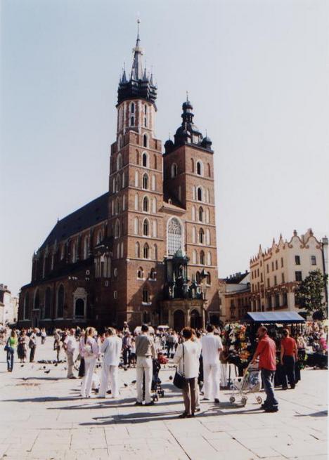 Church of  Virgin Saint Mery - a must see for Cracow visitors