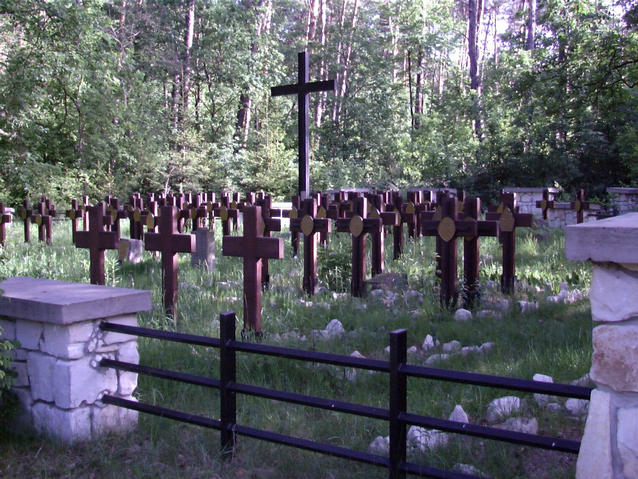 Overall view of cemetery - widok ogolny cmentarza