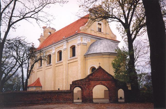 Baroque St. Stanislaus church in Żerków