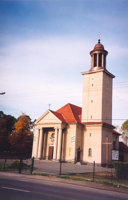 The church in Brzoza Bydgoska