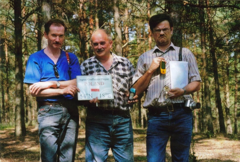 Visitors (left to right) Miroslaw,Wlodzimierz,Wojciech - Zdobywcy 