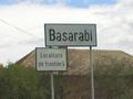 #5: East welcome sign of the village. It says it is a border village (Bulgaria is right accross the Danube).