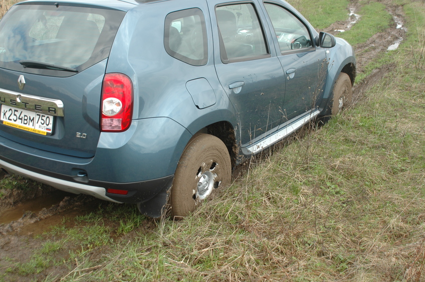 Stuck in mud / Застрял