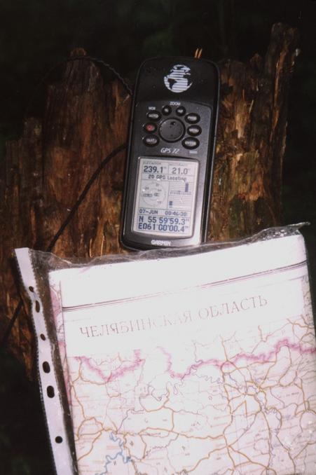 GPS and map.