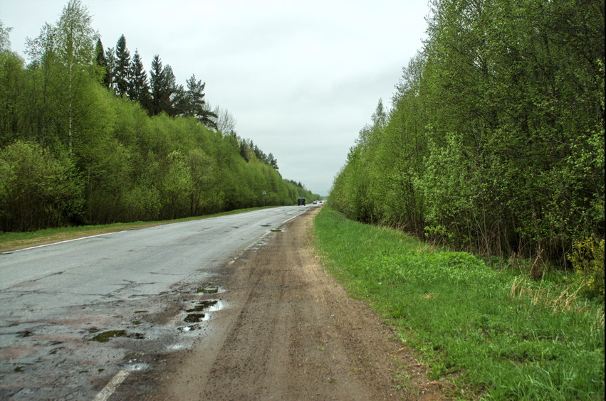 Road towards South/На Талдом
