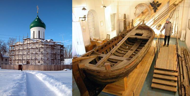 Most ancient Russian cathedral / “Fortune” is extant boat of Peter I navy