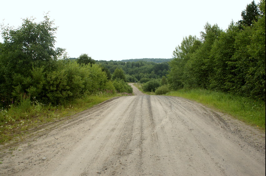 Road, 200 m from the CP