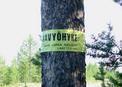 #5: Marked on the trees / Grenzzonenmarkierung an Bäumen