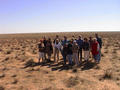 #3: Our group in front of a herd of sheep