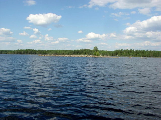 Storsjön lake small island / kleine Insel im See