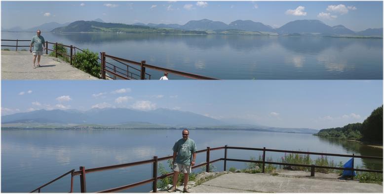 Liptovská Mara artificial lake – to WEST (top); EAST (bott.)