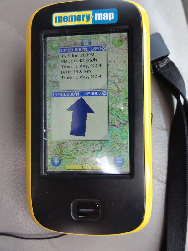 GPS screen 