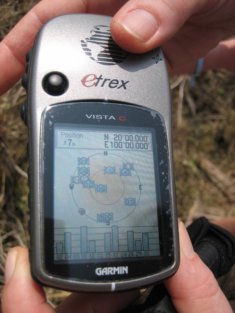GPS-reading sat