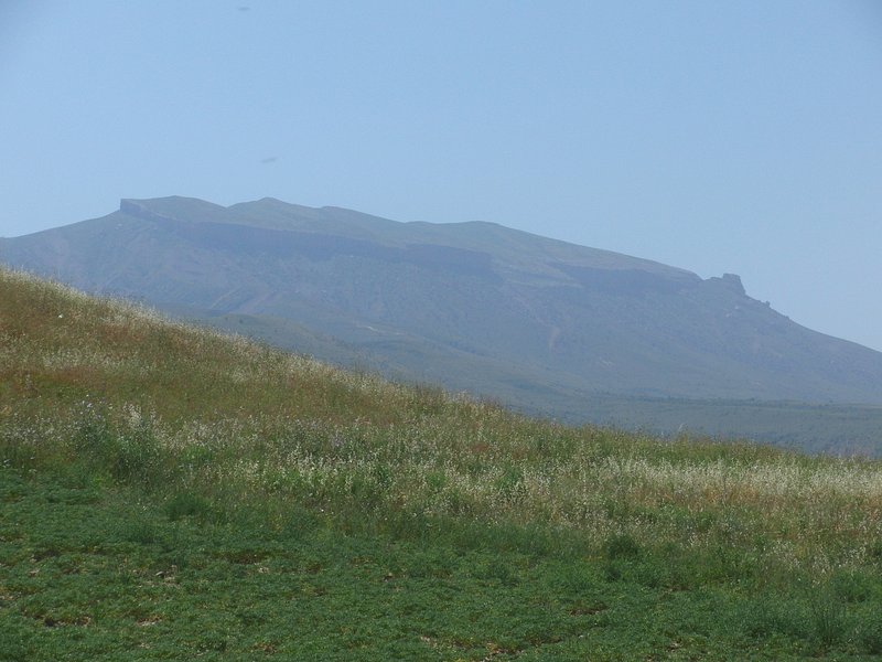 View to the (South-)East - Khrebet Tiryay Range - Mt. Gora Imomaskar