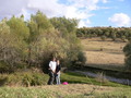 #7: My daughter Johanna and me right on the Confluence 39N 40E