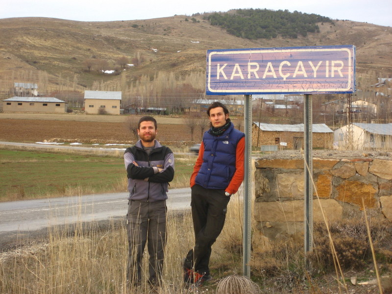 Entering Karaçayır village