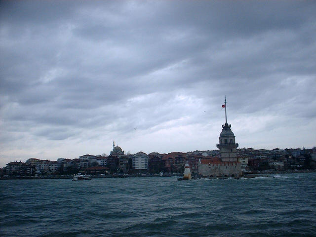 The Maiden's Tower, close to the Asian coast