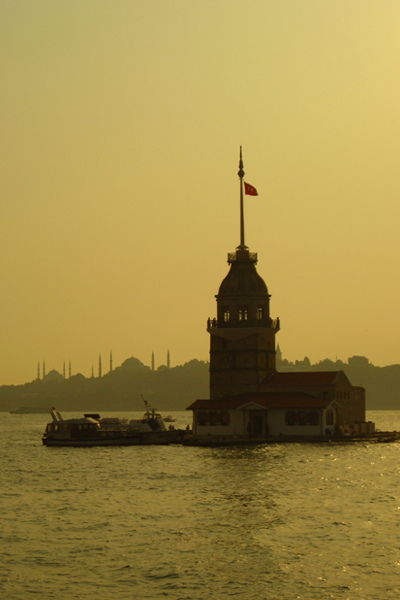 The Maiden's Tower near the Confluence