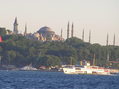 #7: Istanbul's Blue Mosque in the distance, looking southwest.